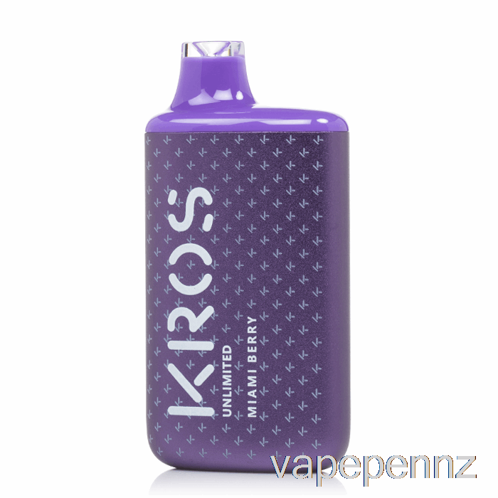 KROS Unlimited 6000 Disposable Miami Berry VAPE NZ